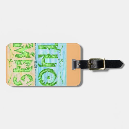 Thomas Beach Bali Gepäckanhänger (Vorderseite horizontal)