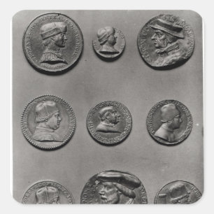 Thomas Bohier, Pierre Briconnet, Simon Quadratischer Aufkleber