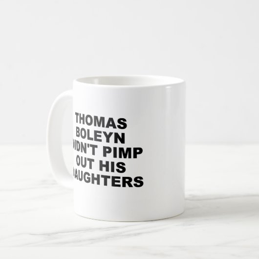 Thomas Boleyn Tasse (Vorderseite Links)