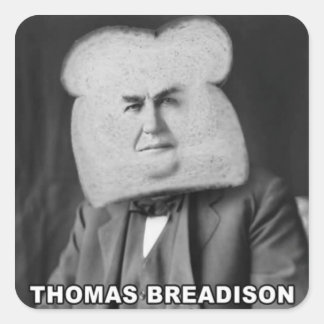 Thomas Breadison Quadratischer Aufkleber