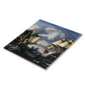 Thomas Chambers - Gefangennahme von H.B.M. Frigate Fliese (Seite)