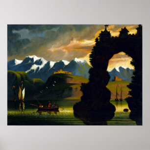 Thomas Chambers Landscape Poster