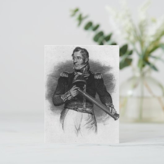 Thomas Cochrane, Earl Dundonald Postkarte (Stehend Vorderseite)