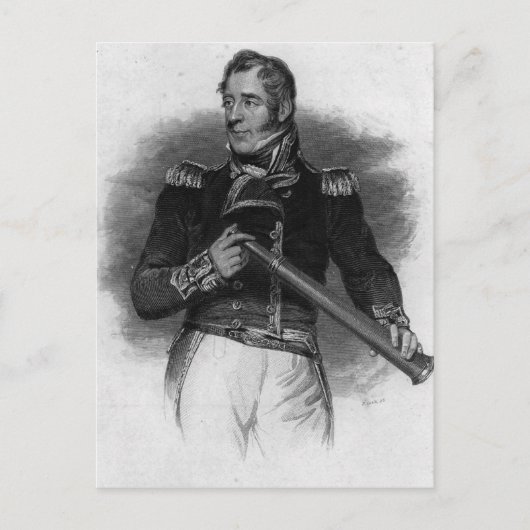 Thomas Cochrane, Earl Dundonald Postkarte (Vorderseite)