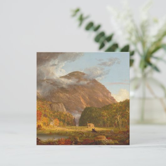 Thomas Cole Ausblick auf den Bergpass (Stehend Vorderseite)
