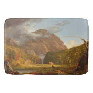 Thomas Cole Ausblick auf den Bergpass Badematte
