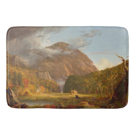 Thomas Cole Ausblick auf den Bergpass Badematte (Vorderseite)