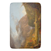 Thomas Cole Ausblick auf den Bergpass Badematte (Vorderseite Vertikal)