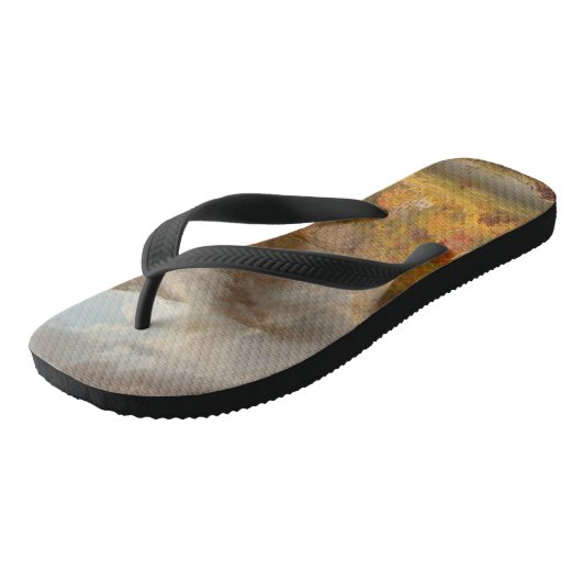 Thomas Cole Ausblick auf den Bergpass Badesandalen (Schrägansicht)