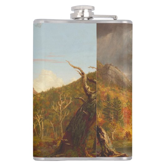 Thomas Cole Ausblick auf den Bergpass Flachmann (Rückseite)