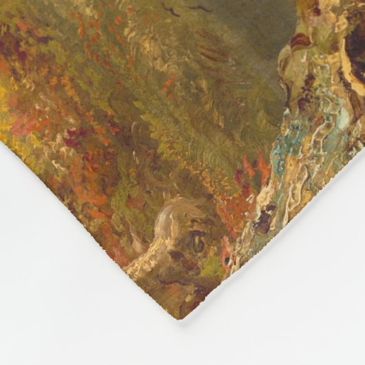 Thomas Cole Ausblick auf den Bergpass Fleecedecke (Ecke)