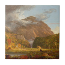 Thomas Cole Ausblick auf den Bergpass