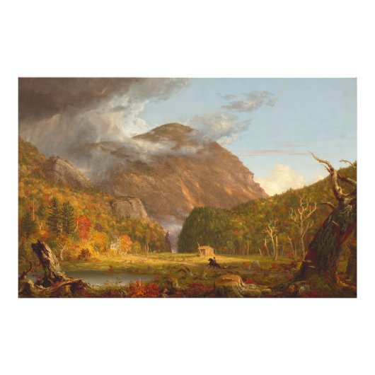 Thomas Cole Ausblick auf den Bergpass Fotodruck (Vorne)