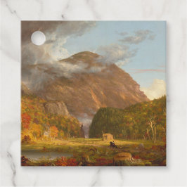 Thomas Cole Ausblick auf den Bergpass Geschenkanhänger