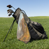 Thomas Cole Ausblick auf den Bergpass Golfhandtuch (Gras)