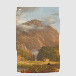 Thomas Cole Ausblick auf den Bergpass Golfhandtuch