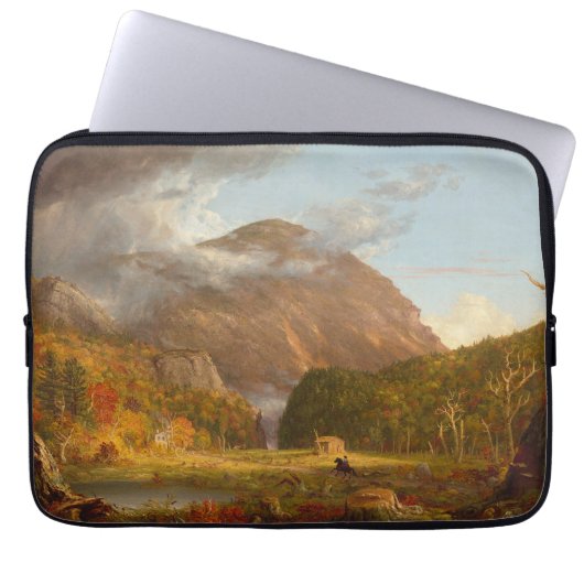 Thomas Cole Ausblick auf den Bergpass Laptopschutzhülle (Vorderseite)
