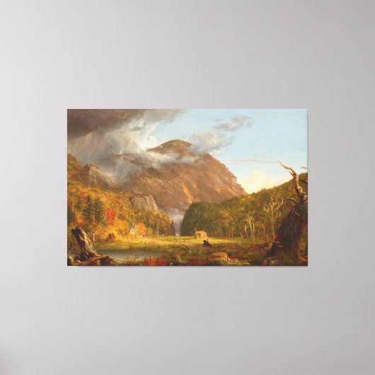Thomas Cole Ausblick auf den Bergpass Leinwanddruck (Vorderseite)