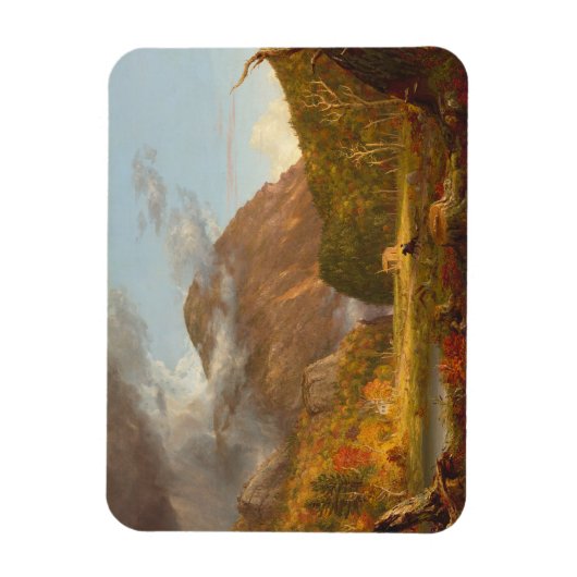 Thomas Cole Ausblick auf den Bergpass Magnet (Vertikal)