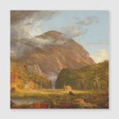 Thomas Cole Ausblick auf den Bergpass Magnetkarte (Vorderseite)