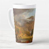 Thomas Cole Ausblick auf den Bergpass Milchtasse (Linke Ecke)