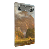 Thomas Cole Ausblick auf den Bergpass Mini Klemmbrett (Schrägansicht)