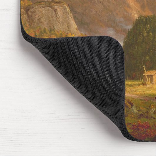 Thomas Cole Ausblick auf den Bergpass Mousepad (Ecke)