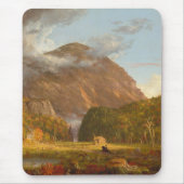 Thomas Cole Ausblick auf den Bergpass Mousepad (Vorne)