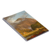Thomas Cole Ausblick auf den Bergpass Notizblock (Rechte Seite)