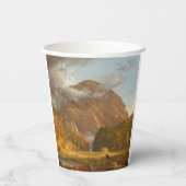 Thomas Cole Ausblick auf den Bergpass Pappbecher (Rückseite)