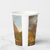 Thomas Cole Ausblick auf den Bergpass Pappbecher (Rechts)