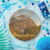 Thomas Cole Ausblick auf den Bergpass Pappteller (Party)