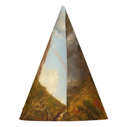 Thomas Cole Ausblick auf den Bergpass Partyhütchen (Rückseite)