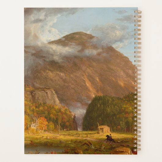 Thomas Cole Ausblick auf den Bergpass Planer (Rückseite)