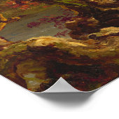 Thomas Cole Ausblick auf den Bergpass Poster (Ecke)