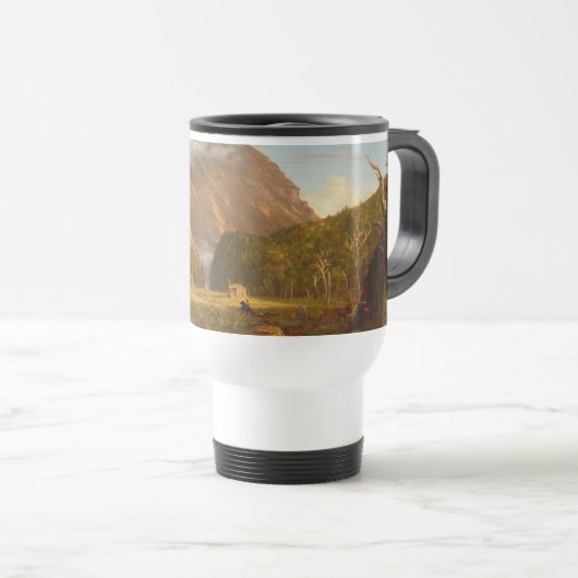 Thomas Cole Ausblick auf den Bergpass Reisebecher (VorderseiteRechts)