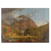 Thomas Cole Ausblick auf den Bergpass Schneidebrett (Vorderseite)