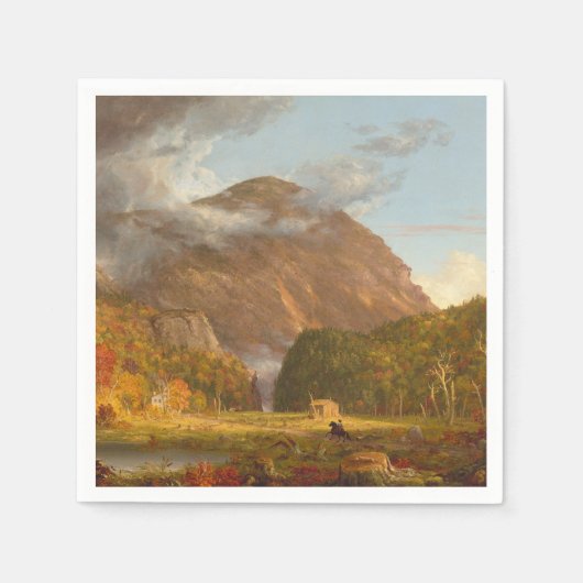 Thomas Cole Ausblick auf den Bergpass Serviette (Vorderseite)