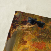 Thomas Cole Ausblick auf den Bergpass Strandtuch (Beispiel)