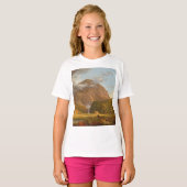 Thomas Cole Ausblick auf den Bergpass T-Shirt (Vorne ganz)