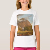 Thomas Cole Ausblick auf den Bergpass T-Shirt (Vorderseite)