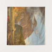 Thomas Cole Ausblick auf den Bergpass Wandteppich (Vorderseite (Horizontal))
