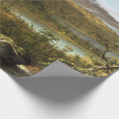 Thomas Cole Ausblick auf die beiden Seen und Berge Geschenkpapier (Ecke)