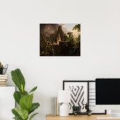 Thomas Cole - Ausweisung aus dem Garten Eden Poster (Heimbüro)