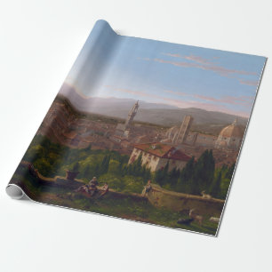 Thomas Cole Blick auf Florenz Geschenkpapier