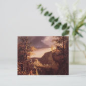 Thomas Cole - Daniel Boone sitzt an der Tür Postkarte (Stehend Vorderseite)