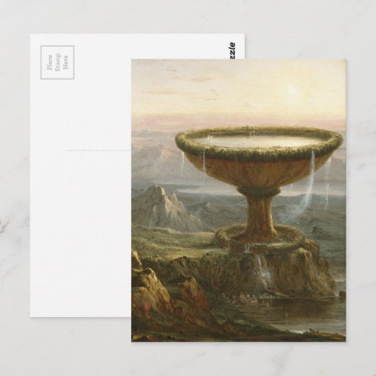 Thomas Cole Das Titan-Goblet Postkarte (Vorne/Hinten)