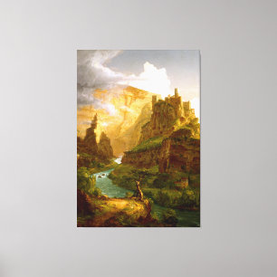 THOMAS COLE - Der Brunnen von Vaucluse - 1841 - Leinwanddruck