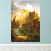 THOMAS COLE - Der Brunnen von Vaucluse - 1841 - Leinwanddruck (Insitu (Holzboden))