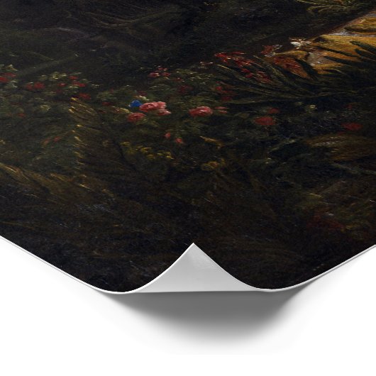 Thomas Cole Der Garten von Eden Poster (Ecke)